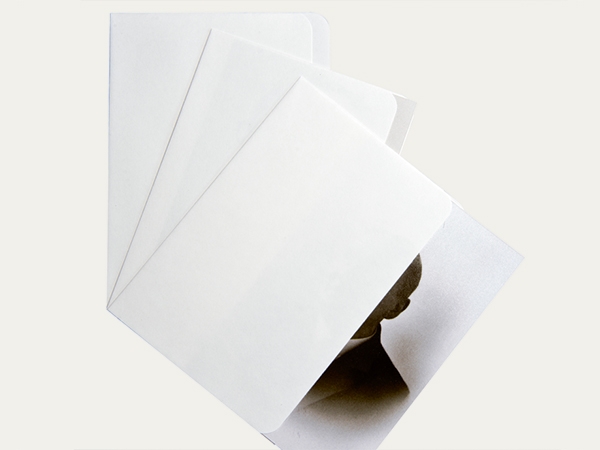 Pochettes en U : – en papier opaque