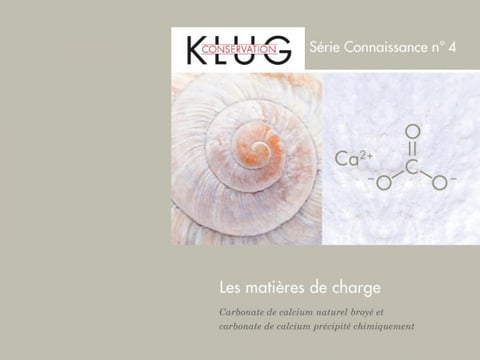 Série connaissance no. 4 - Les matières de charge